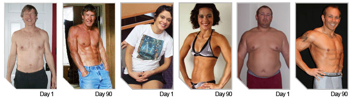 P90X Before and After