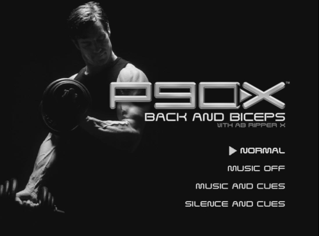 P90X Back and Biceps